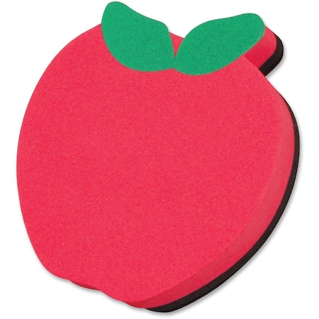 Ashley Productions Magnetic Whiteboard Eraser, Apple, PK6 10020
