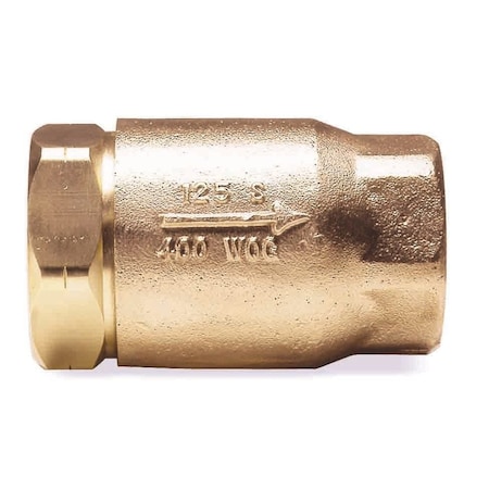 Apollo Valves 1/2" FNPT Lead Free Bronze Ball Cone Check Valve 61LF10301