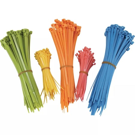 Do It Best Self-Locking Nylon Cable Tie Assortment, 500-Piece ZMX-BD01