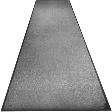 Global Industrial ColorStar Entrance Mat, 3/8" Thick, 3'Wx10'L, Gray 800377GY