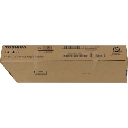 Toshiba Original Laser Toner Cartridge, Black, 106600 Pages T6518