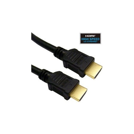 Cable Wholesale Plenum HDMI Cable, 4K at 30Hz, High Speed w/ Ethernet, CMP, HDMI Male, 24 AWG, 25 foot 11V3-41125