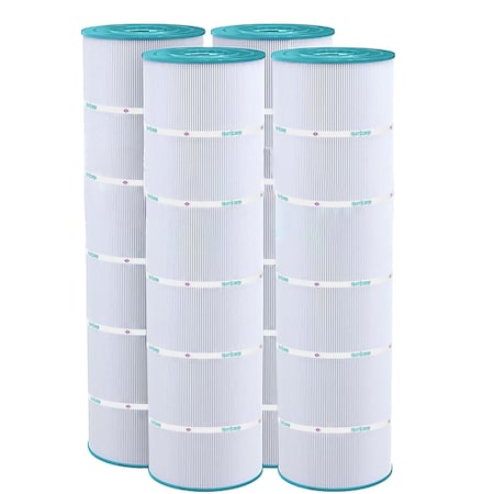 Hurricane Premium Pool Filter Cartridge - Replacement for Pleatco PA106, Unicel C-7488, 4PK HF7488-04