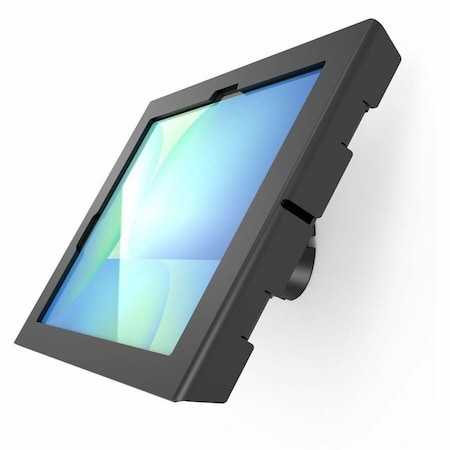 Compulocks GALAXY TAB S10 FE+ 13.1, APEX ENCLOSURE BOW TILTING WALL MOUNT - BLACK - EXPOSED 505B131GAPXB