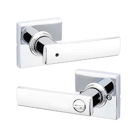 Kwikset Door Lever Lockset, 1 3/8-1 3/4" Thick 300BRNL-SQT-26-6AL-RCS