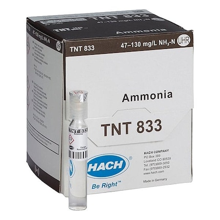 Hach Ammonia Vial Test, Vial TNT833