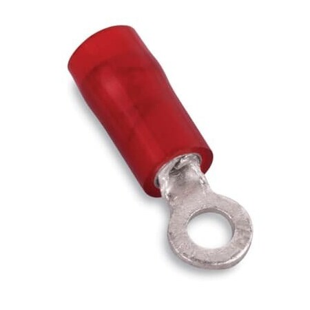 Abb INS NYL RING TERM 22-16 BLT 1/4 RED, 100PK RA18-14