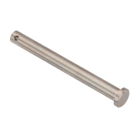 Zoro Select Precision Clevis Pin, 1/4 in Dia, Stainless Steel, 1 PK PIN3021440