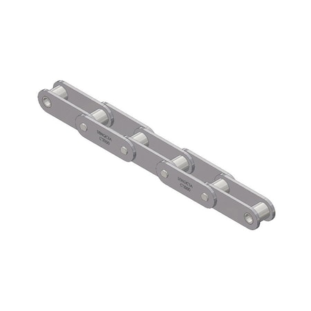Senqcia C2050R100 Conveyor Series Double Pitch Riveted Standard , 100 ft OAL, 1.25P, .4 Dia x 3/8 W S-C2050R100