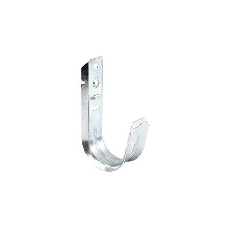 Cable Wholesale 2 Inch J-Hook, Wall Mount Style with Retainer Clips, 25 pack 92J1-40003