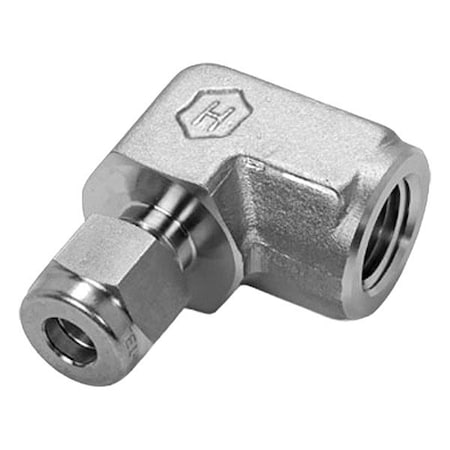 Ham-Let Compression Fitting Adapter, 6,525 psi 770L SS 1/2 X 1/4