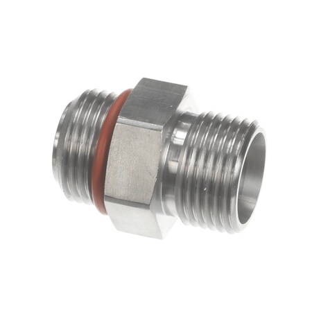 Henny Penny Fitting with O-Ring, V12SAE x 1 1/16in, Ferulok 159823