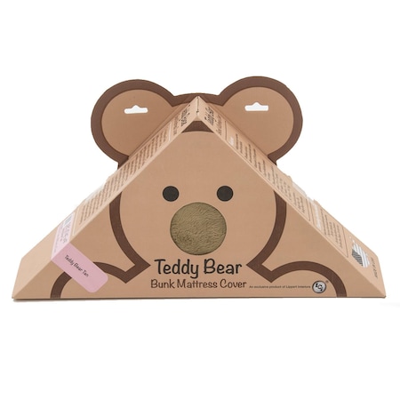 Lippert COVER ONLY; TEDDY BEAR BUNK MATT, TAN 3X50X74 679281