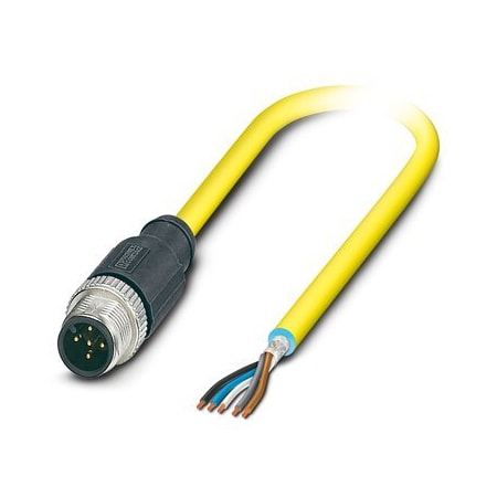 Phoenix Contact SAC-5P-M12MS/10 0-542 SH BK 1406136