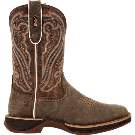 Durango Lady Rebel Ultra-Lite Western Boot, Vintage Bomber Brown, Size 6.5 DRD0502