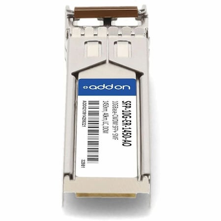 Add-On CISCO SFP-10G-ER-1450 COMP SFP+ LC 40KM SFP-10G-ER-1450-AO