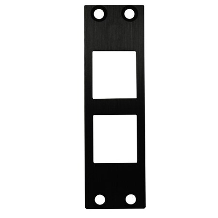 Electriduct Dual Empty Snap-in ports 1 slot AL-PDC-SP3102EP