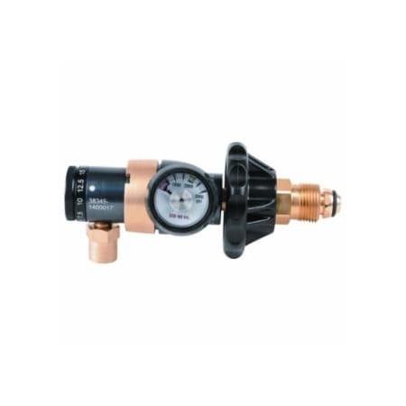 Western Enterprises Regulator, CO2/Argon, 0 to 60 CFH, CGA-580, 3000 psi inlet 312-ACU-200