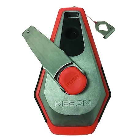 Keson Precision Series Chalk Line Reel, 100 ft L Line, 31 Gear Ratio K3XPRO