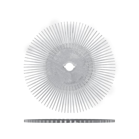 Dedeco SUNBURST 4'' TS DISCS WHITE 120 GRIT (A/O), 50PK 2474