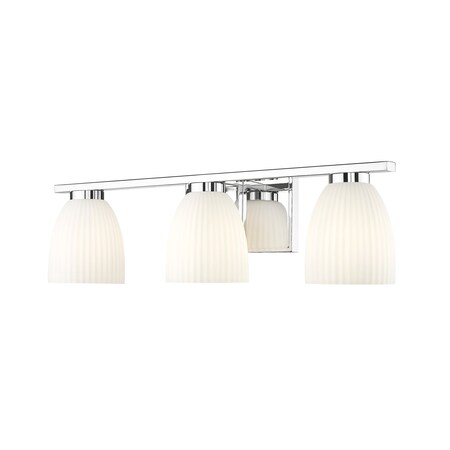 Z-Lite Naya 3-Light Vanity, 24 in W, Chrome 7518-3V-CH