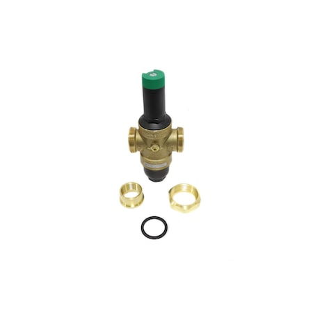 Resideo Pressure Regulating Valve 1 1/2'' FPT Union Inlet 25-90 Psi Adjustable Outlet Potable Water Body DS06-104-SUT-LF
