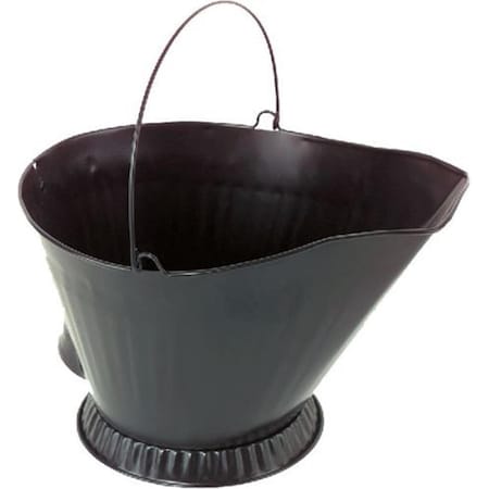Dagan Coal Hod with Two Handles, Black 1510