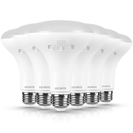 Luxrite BR30 LED Light Bulb, 10W (85 Watt Equivalent), 5CCT 2700K 3000K 3500K 4000K 5000K, 6PK LR31628