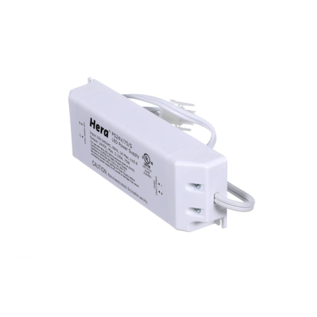 Beverage-Air Power Supply, LED, Input 100-240 Volt, 60HZ, Output 24 Volt, 75 Watt 503-296D-02