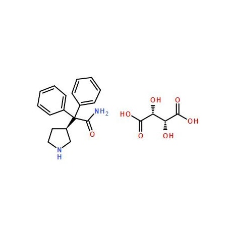Ak Scientific (S)-α, α-Diphenyl-3-pyrrolidineacetamide L-Tartrate (5g), CAS 134002-26-9 X3174-5g