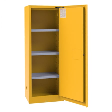 Durham Mfg Flammable Storage, 24 Gallon, Self Close 1024S-50