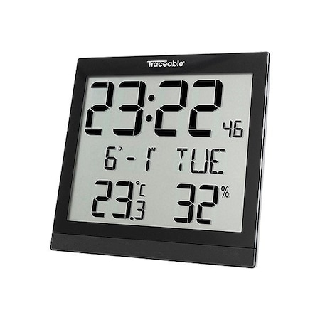 Traceable Radio Digital Wall Clock 9446025