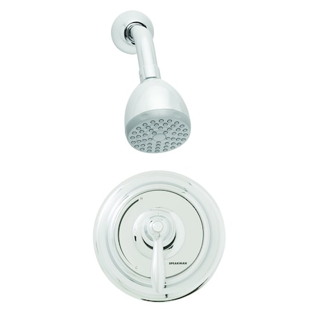 Speakman Trim and Shower Combination (Valve not inlcuded), 1.5 GPM, Polished Chrome SLV-5010-E15