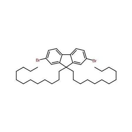 Ak Scientific 9 9-Didodecyl-2 7-dibromofluorene (100g), CAS 286438-45-7 X4131-100g