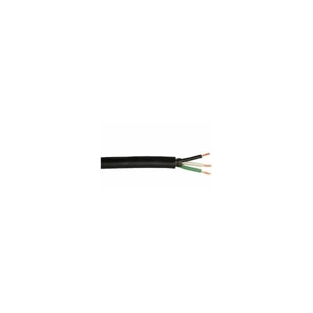 Southwire Black Service Cord, Oil-Resistant, 10/4 SJEOOW, 250-Ft. 55062864