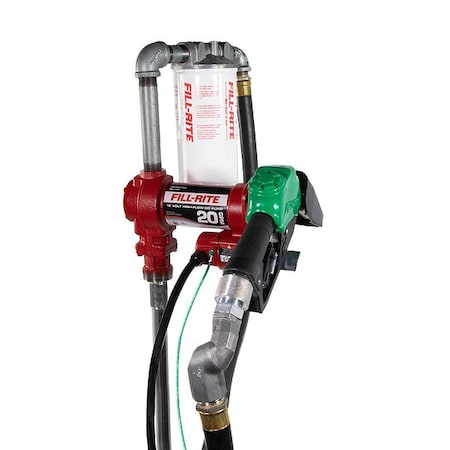 Fill-Rite Electric Drum Pump, Cast Iron, 12 V DC FR4220HDSFQ