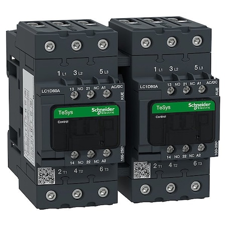Schneider Electric TESYS D REVERSING CONTACTOR-3P-AC3- lt/ LC2D80AKUE