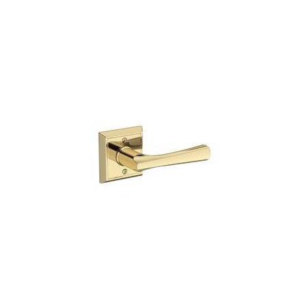 Baldwin Residential Door Levers Half Dummy Right Hand Non-Lacquered Brass HDWYNCHR031