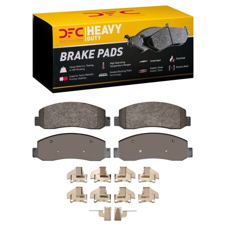 Dfc Heavy Duty Disc Brake Pad Set,  1214-1069-01