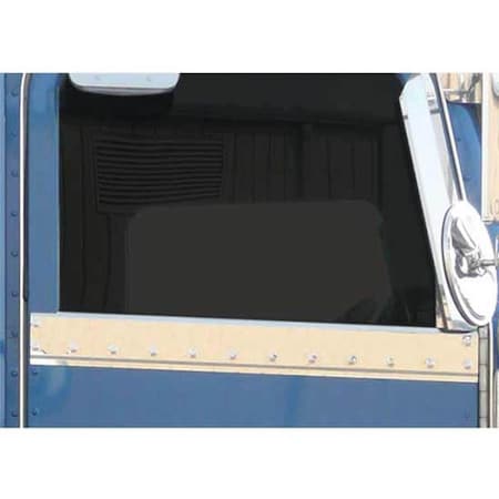 Replacement For Peterbilt 337 Year 2024 Stainless Upper Door Sill Trim