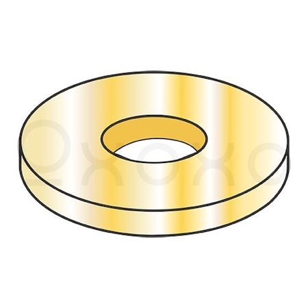 Oxoxo 3/8 AN960, Military Machine Screw Washer Cadmium Yellow, 5000PK 256685