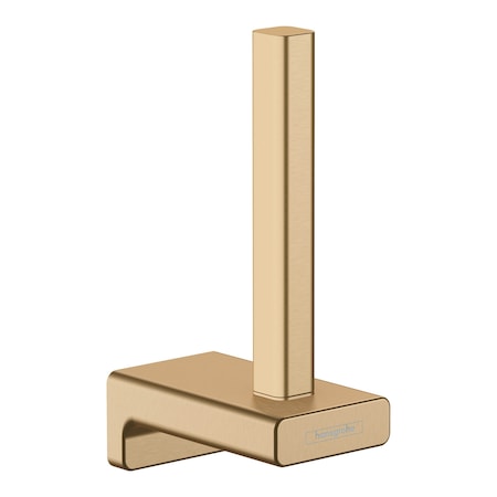 Hansgrohe AddStoris Spare Toilet Paper Holder in Brushed Bronze 41756140