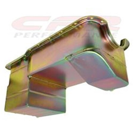 Hands On HZ-9450-PBK 1979-93 Ford Small Block 302 5.0 Mustang Drag Racing Oil Pan - Black HA982011