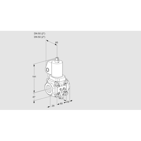 Honeywell Kromschroder VAS2T50N/NQGL KS88030869