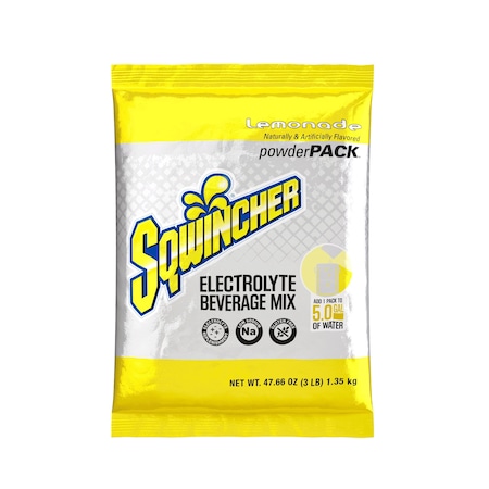 Sqwincher Sports Drink Mix Powder 47.66 oz., Lemonade 159016403