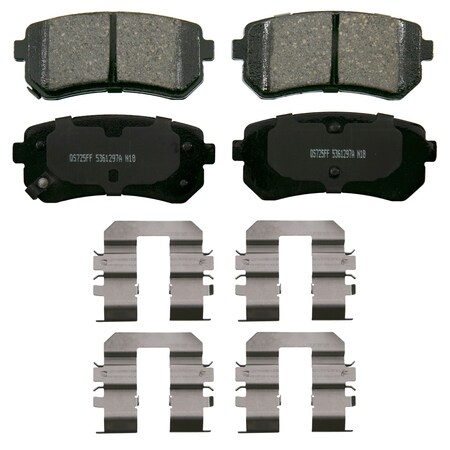 Wagner Brakes Disc Brake Pad Set-ZD1829 ZD1829