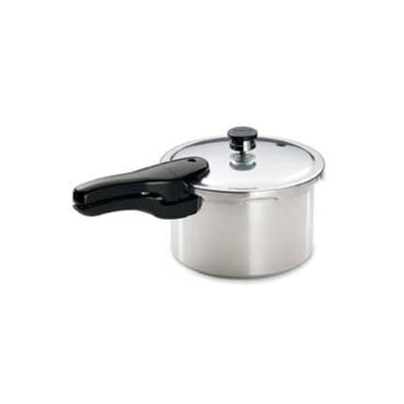 National Presto Presto 01241 Pressure Cooker, 4 qt Capacity, Aluminum 1241