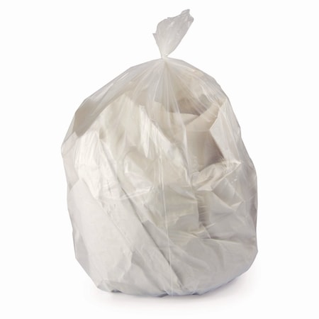 Heritage Linear Low-Density Can Liners, 16 gal, 0.5 mil, 24 x 32, Clear, 500PK H4832MC R01