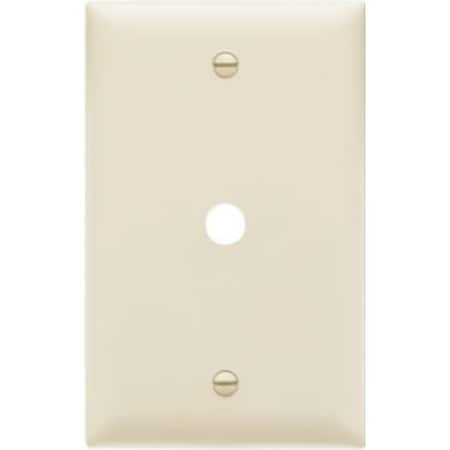 Legrand TradeMaster TP Wallplate, 4.7 in L, 1 -Gang, Nylon, Light Almond TP11LACC15