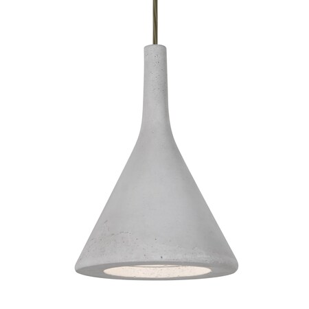 Besa Lighting Gala Cord Pendant, Natural, Bronze, 1x9W LED 1JT-GALANA-LED-BR